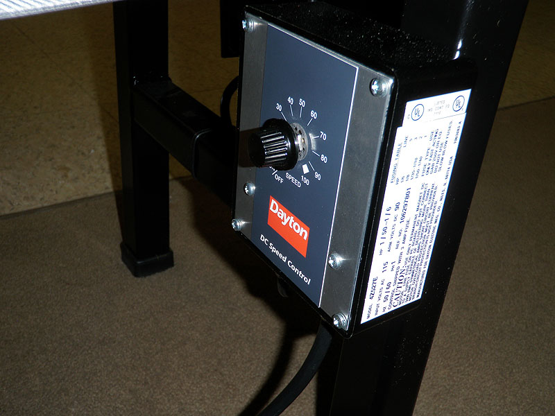 Brackett Conveyor Adjustable Speed Control